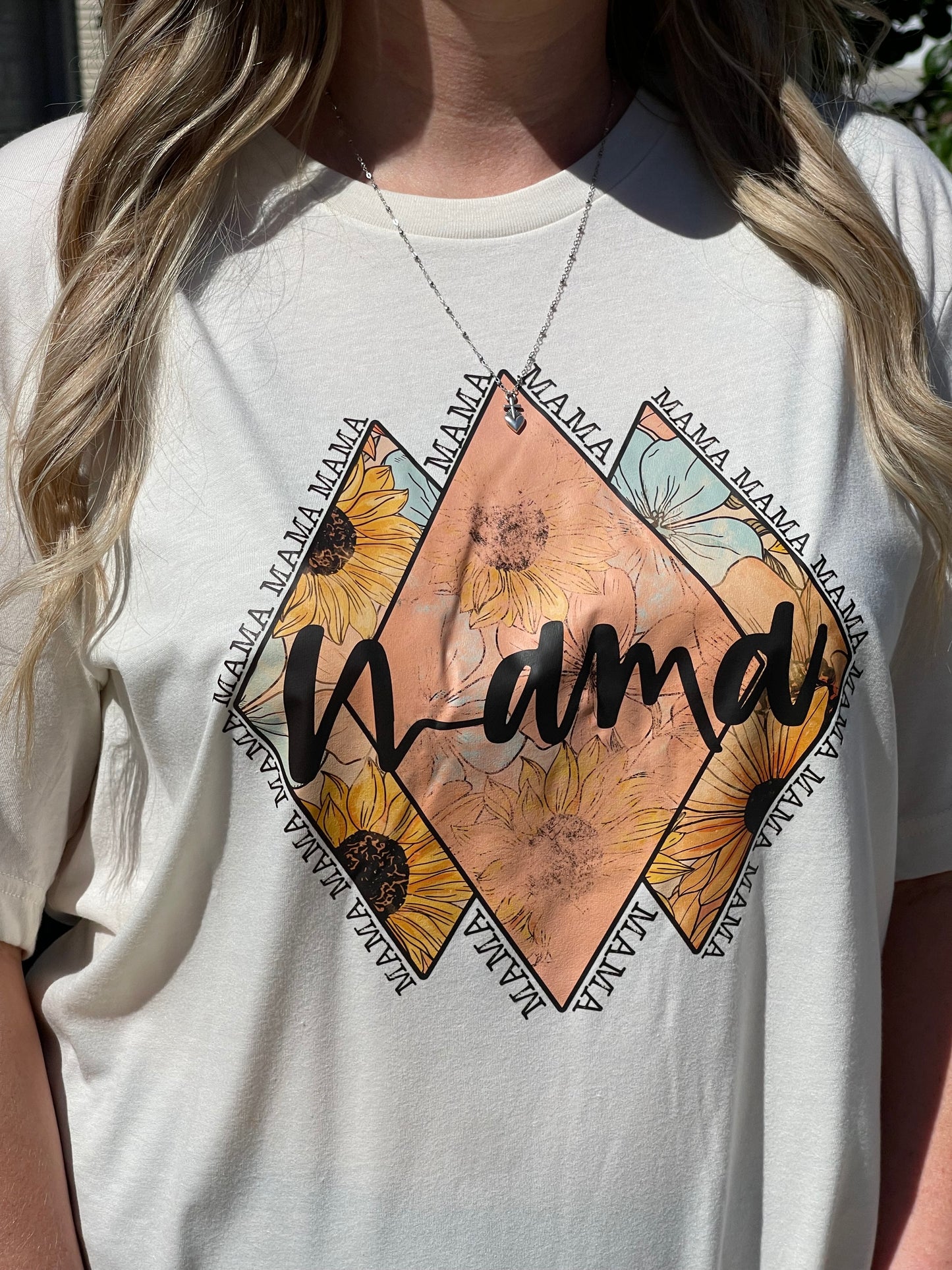 MAMA Sunflower Tee