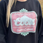 Pink Coors Solid Sweatshirt